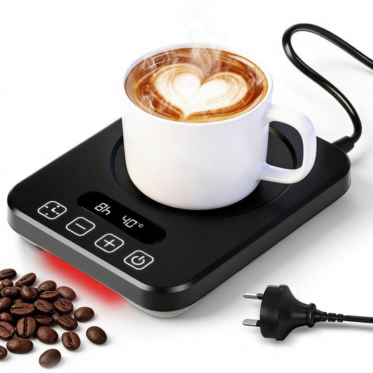 WEKUBA Black Coffee & Tea Accessories Mug Warmer with Adjustable DEMO