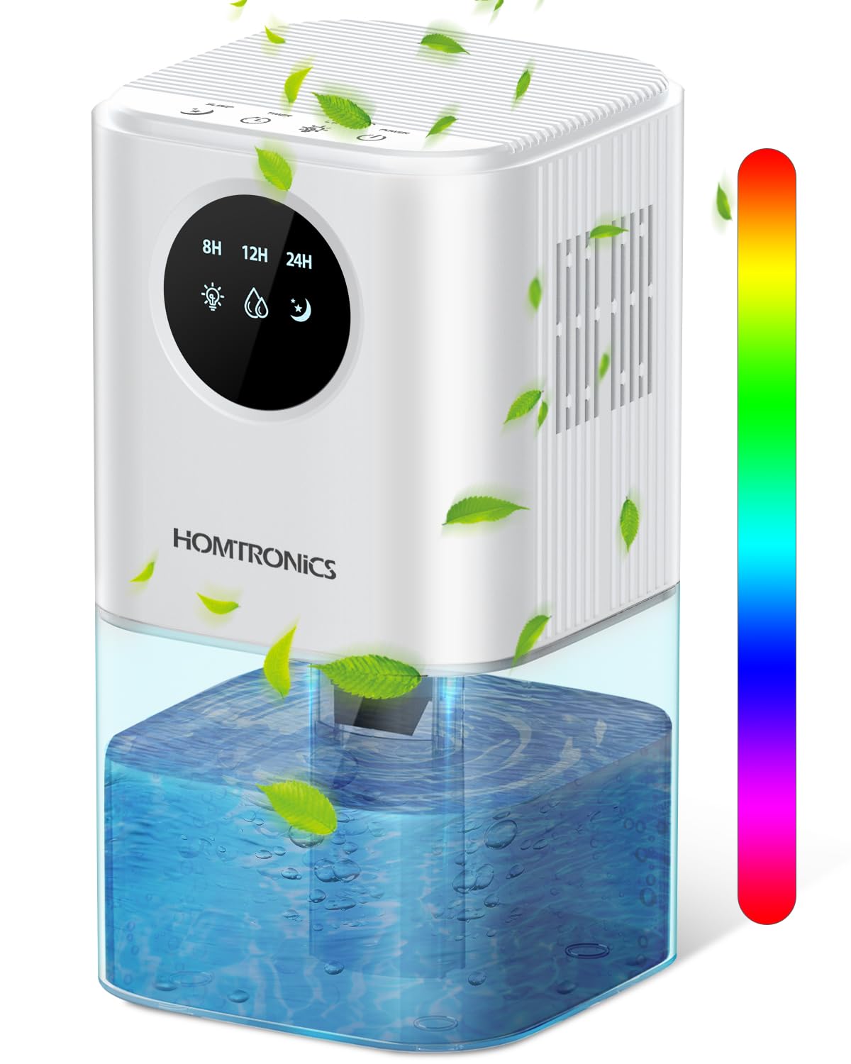 Homtronics 1700ml Dehumidifier with Timing Function for Home Humidity DEMO