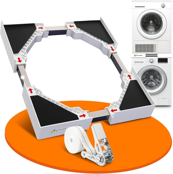 Universal Stacking Kit for Washer and Dryer - White Appliance Accessory NEW