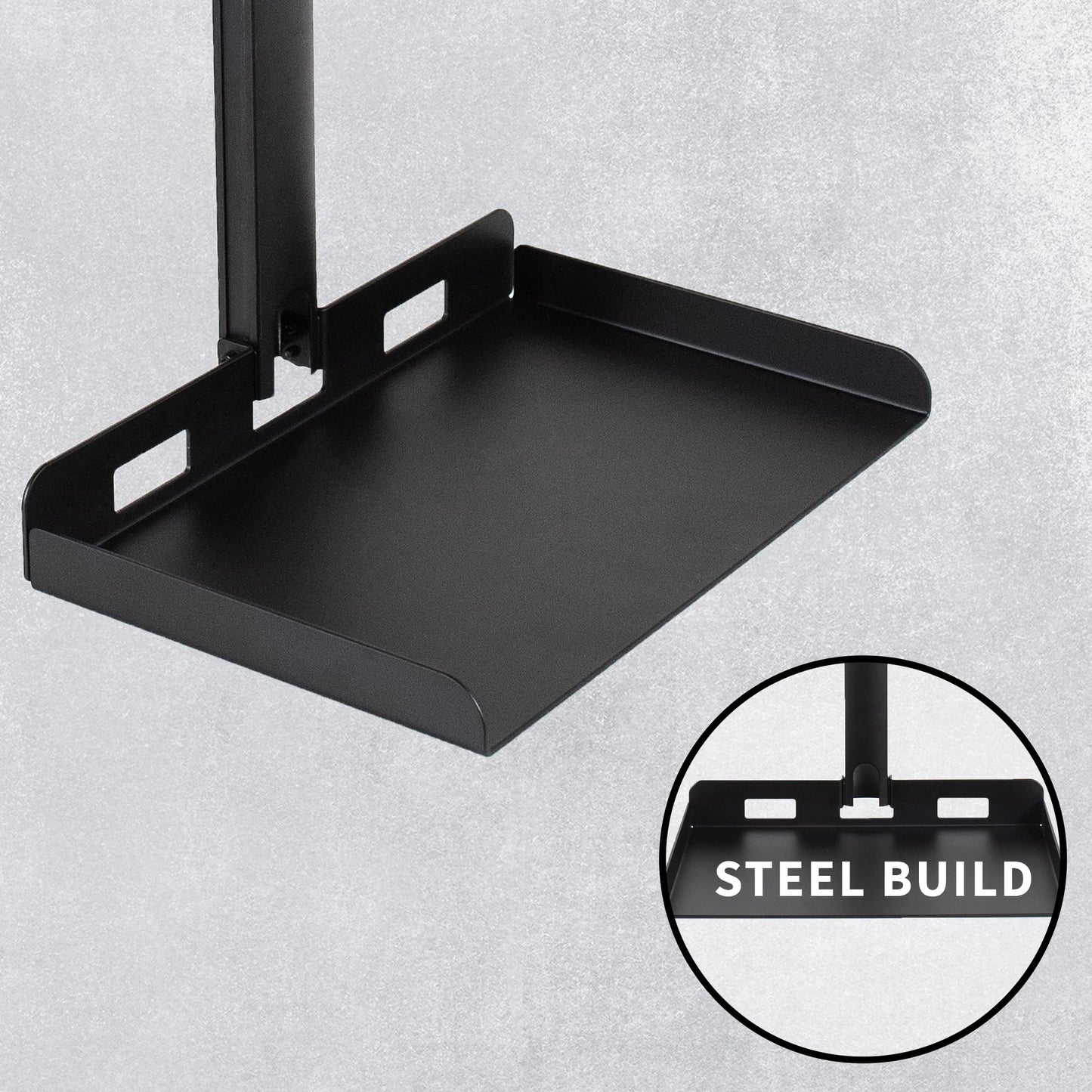 VIVO Adjustable Mounts Ceiling Projector Mount - Tilt, Swivel, Black DEMO