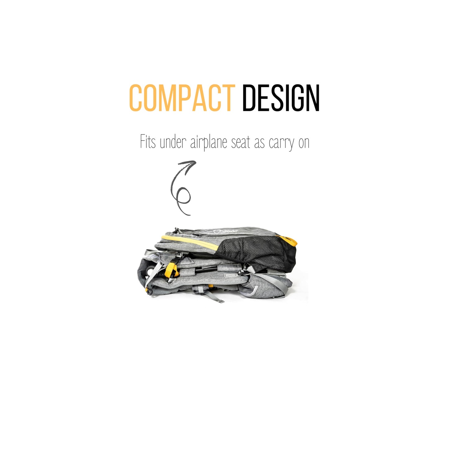 OE Our Expedition Shoulder Hiking Carrier for Babies Toddlers Children DEMO