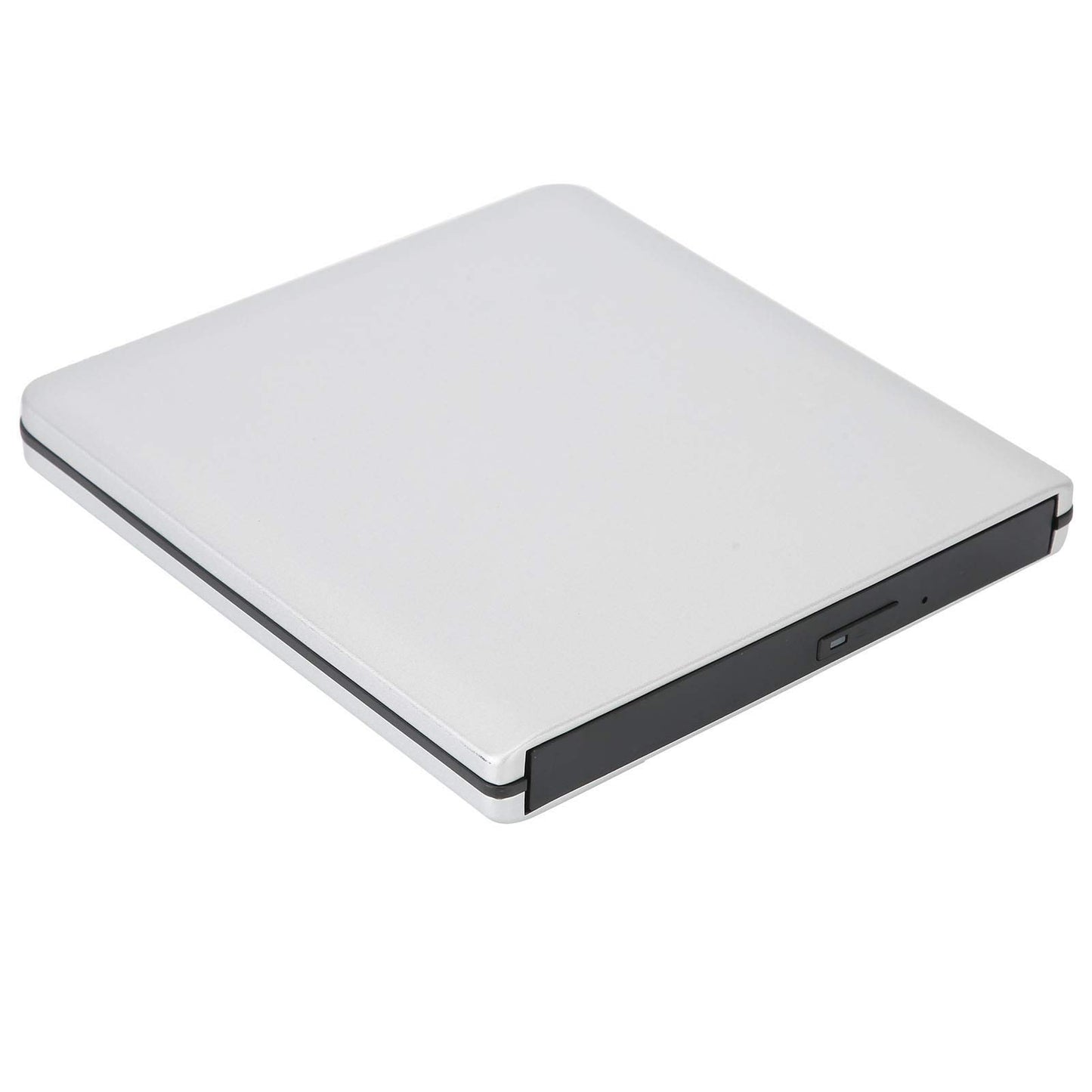External USB 3.0 Portable CD/VCD Burner Rewriter Optical Disc Drive Silver DEMO