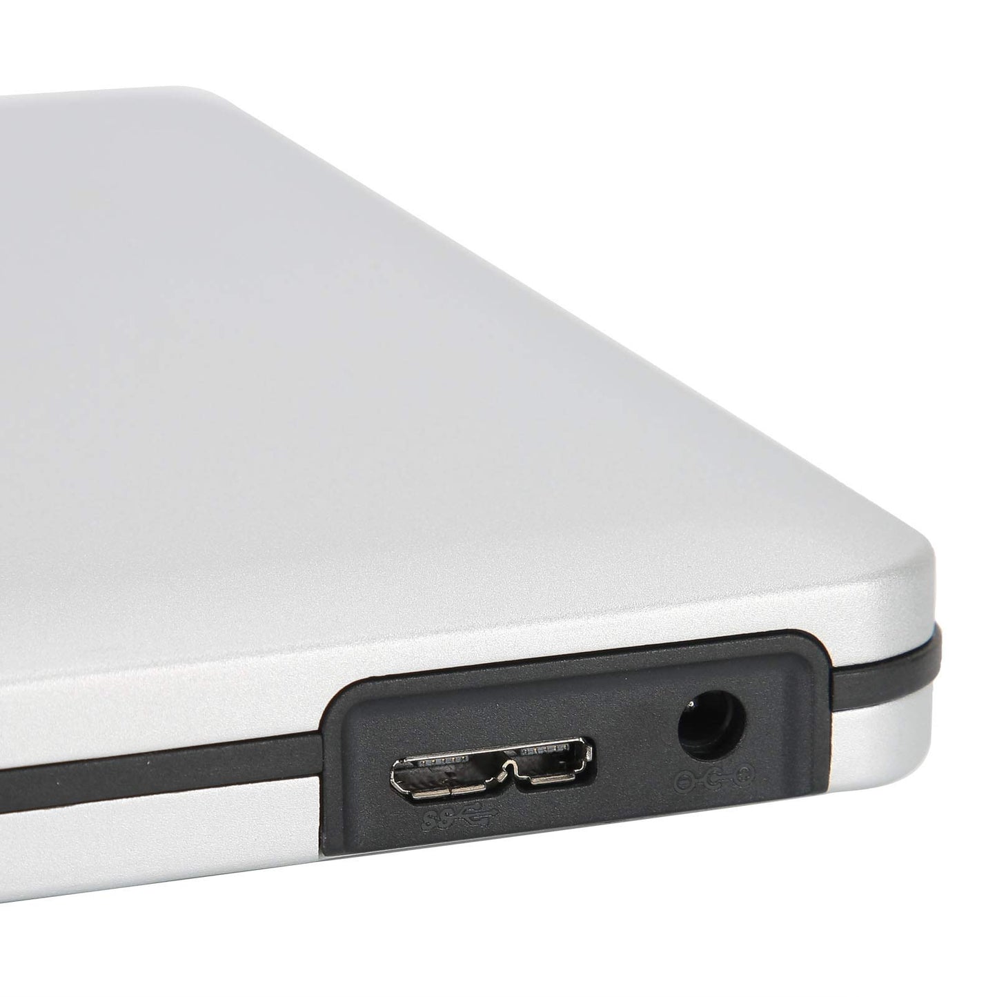 External USB 3.0 Portable CD/VCD Burner Rewriter Optical Disc Drive Silver DEMO