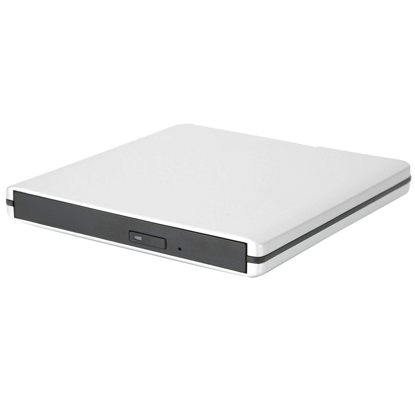 External USB 3.0 Portable CD/VCD Burner Rewriter Optical Disc Drive Silver DEMO