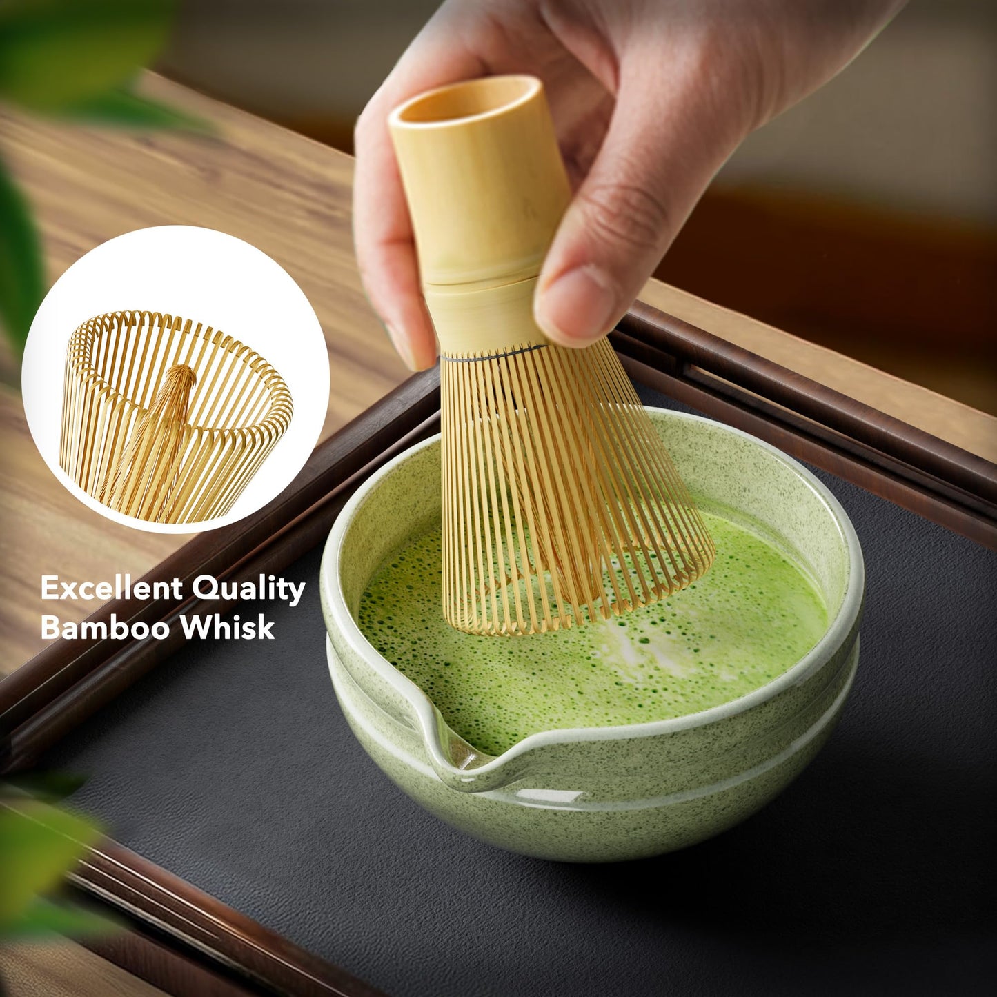 England Stories Matcha Japanese Tea Ceremony Utensils 7 Piece Set NEW
