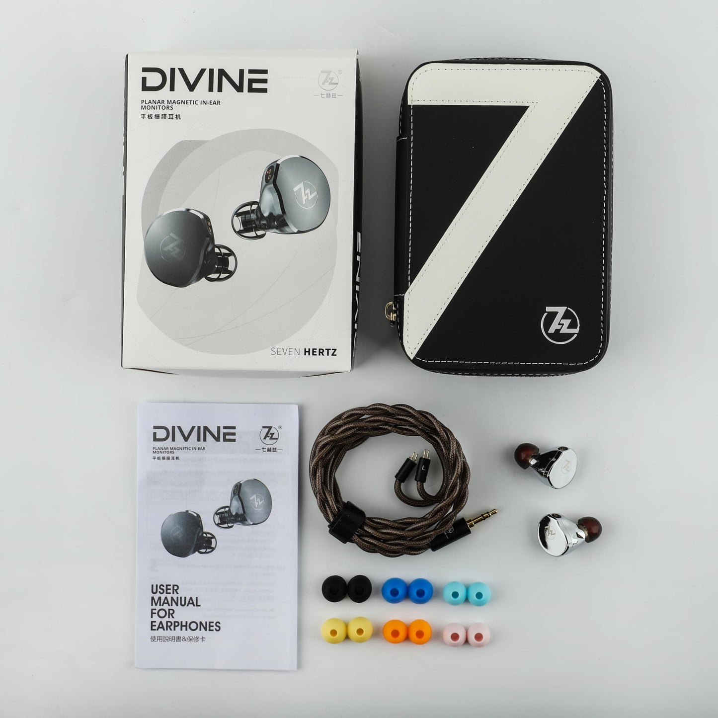 Linsoul Diablo Planar Magnetic In-Ear Monitors - Silver High-Fidelity Audio DEMO