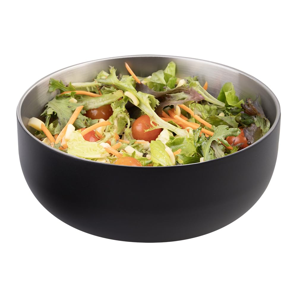 Oasis Insulated Stainless Steel Lunch Box, 950ml Capacity, Black Color Size NEW