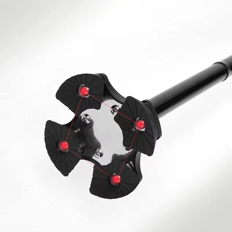 Adjustable Folding Walking Cane with LED Light T-Handle for Men & Women NEW