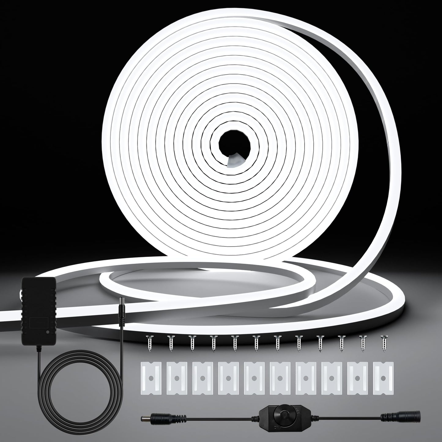 Cozylady 32.8ft LED Strips Dimmable LED Strip Lights, Waterproof IP67, DEMO