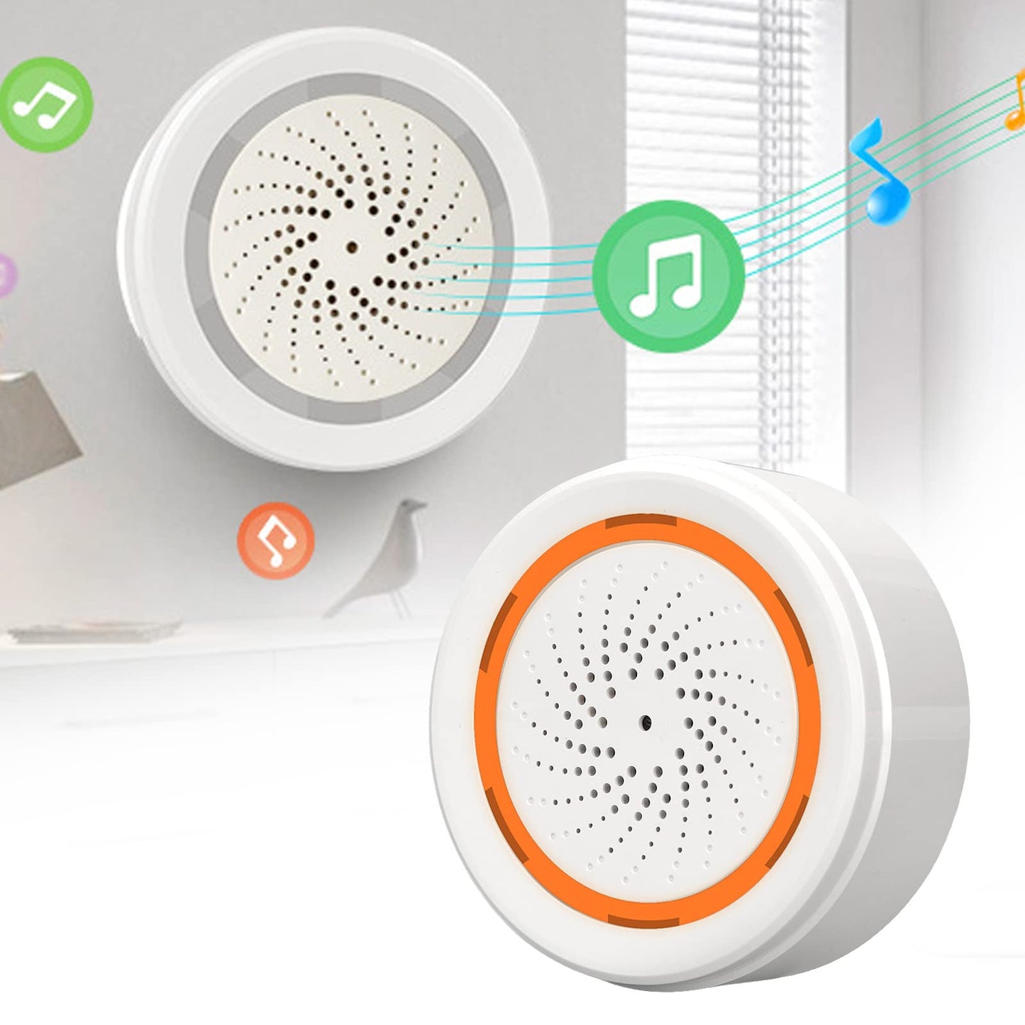 Wireless Smart Kits Home ZigBee Siren Alarm Kit with Wide App Control in DEMO