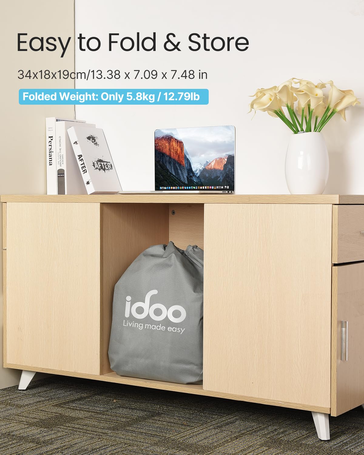iDOO Single Inflatable Air Bed with Built-in Electric Pump Self-Inflation DEMO