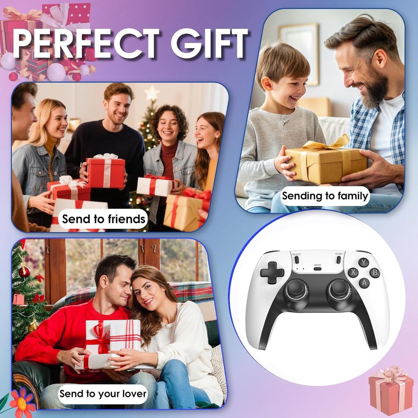 Retro Gaming Kids' Electronics Console 4K HDMI Classic Video Games Upgraded NEW
