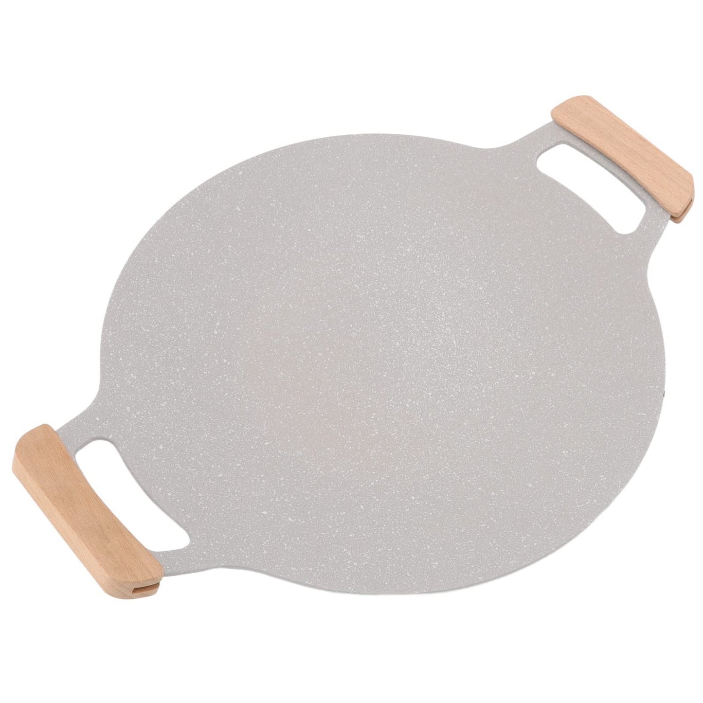 13.5" / 34cm Non-Stick Aluminium Griddle Pan in Grey Size 13.5" / 34cm NEW