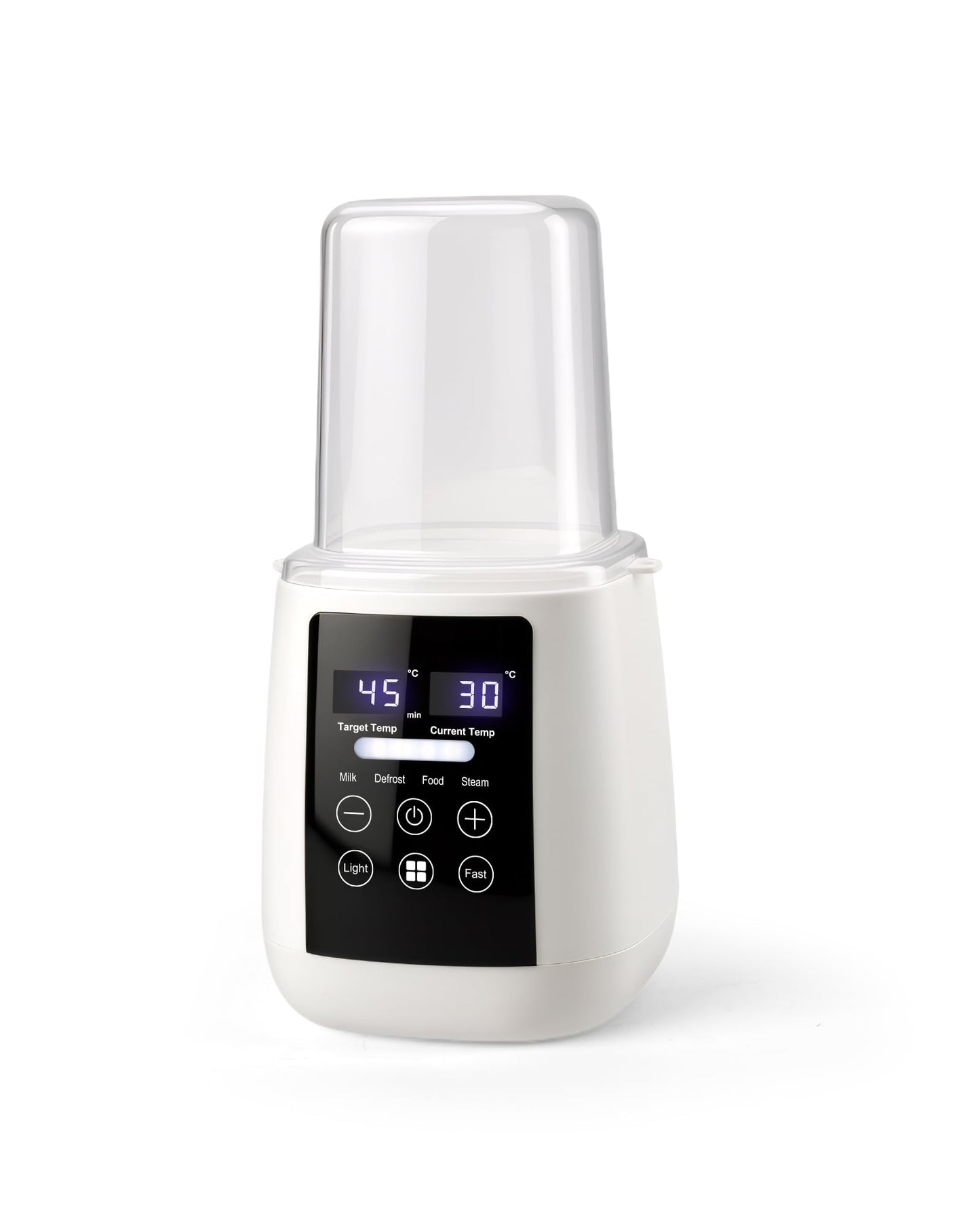 White Multi-Function Bottle Warmer with Fast Heating for Baby NEW