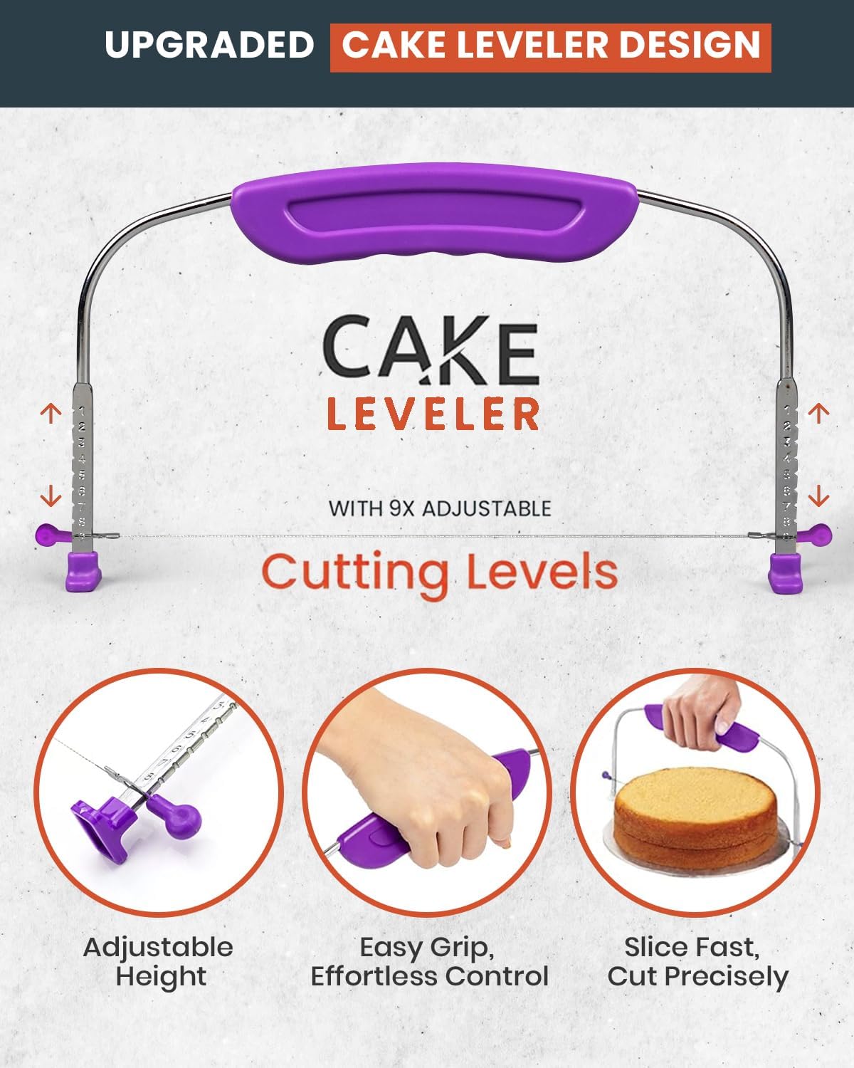 RFAQK 12 Inch Aluminum Revolving Cake Decorating Turntable Stand for Baking NEW