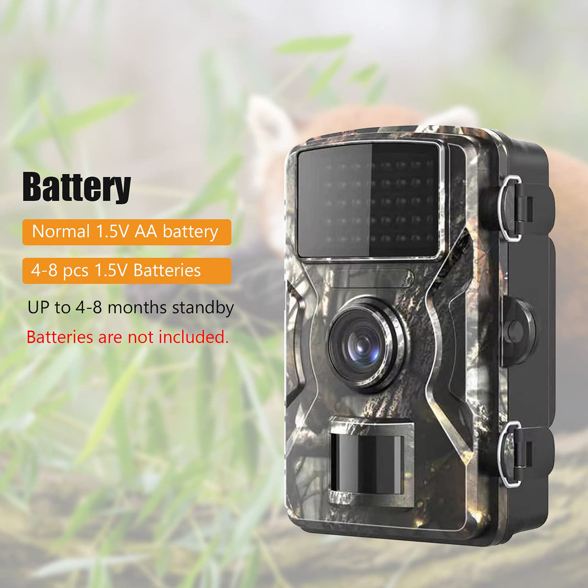 Green & Black Pet Cameras with Infrared Night Vision and Motion Sensor DEMO