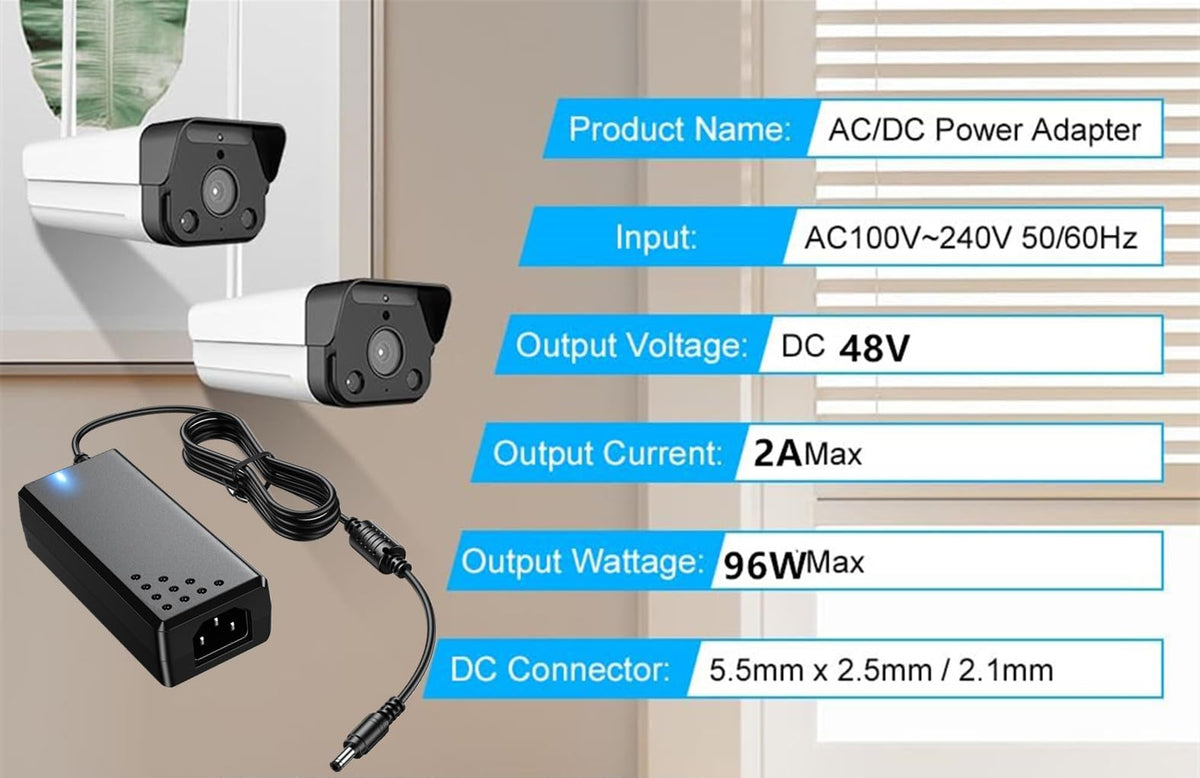 48V 2A AC Adapters AC Adapter Transformer Power Supply for Electrical DEMO