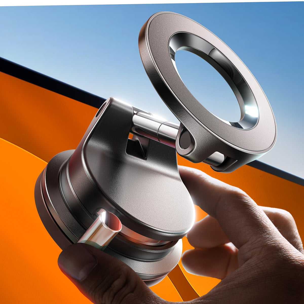 LISEN Magnetic Dash-Mounted Holders Car Phone Mount Holder, Strongest NEW