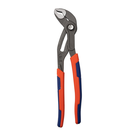 TOOLMAYS Pliers with Push Button Adjustment Pipe Wrench, 250mm Yellow NEW