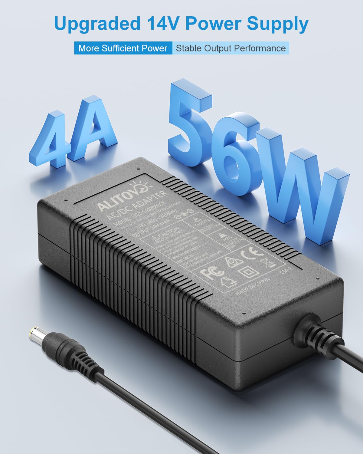 14V AC AC Adapters Power Adapter for Samsung Monitors - Black Replacement NEW