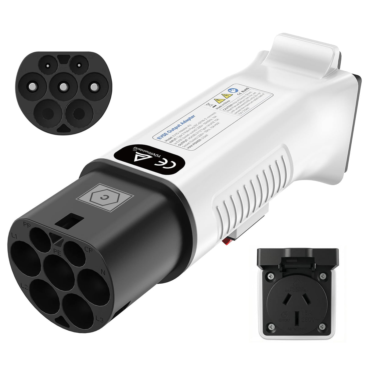 RamTouch White Power Adapter for Charging Stations - Reliable Solution DEMO