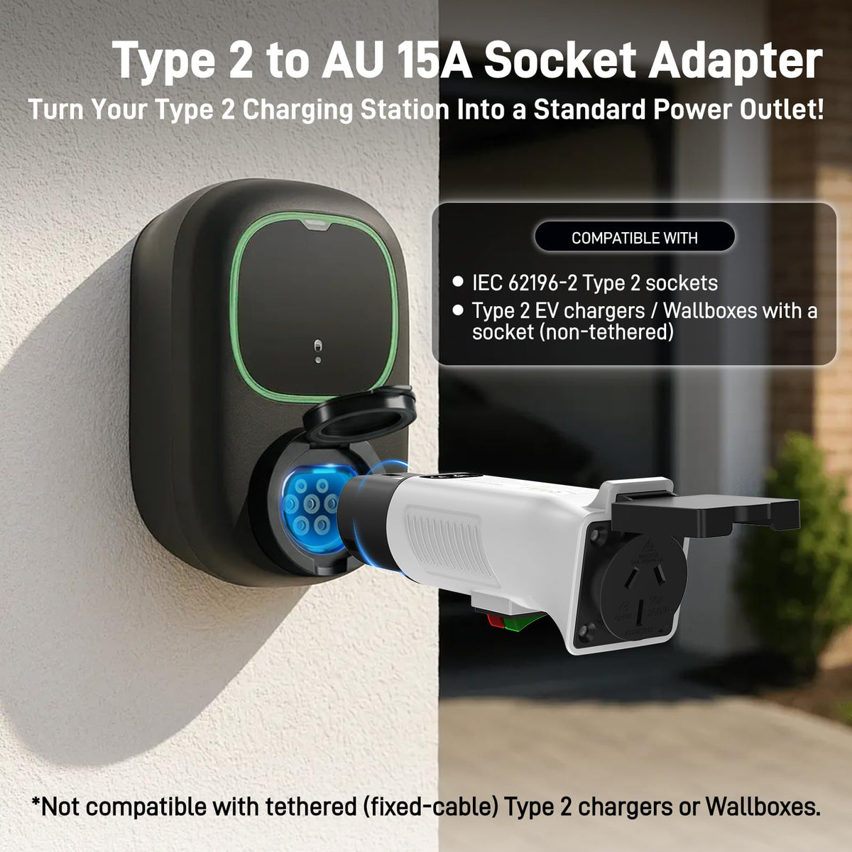 RamTouch White Power Adapter for Charging Stations - Reliable Solution DEMO
