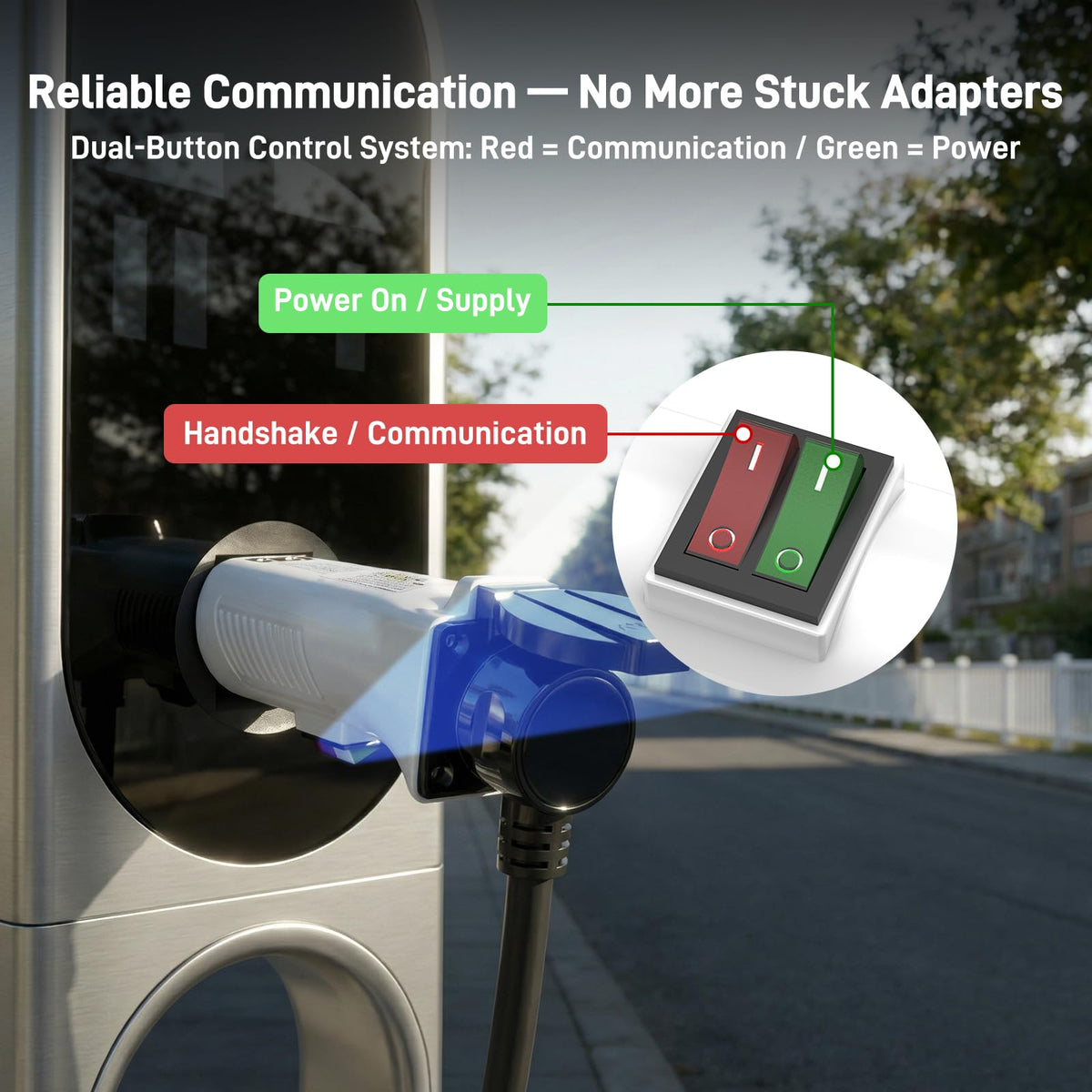 RamTouch White Power Adapter for Charging Stations - Reliable Solution DEMO