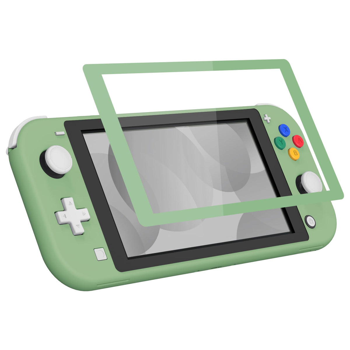 eXtremeRate Matcha Gaming Accessories Green DIY Replacement Shell for NEW