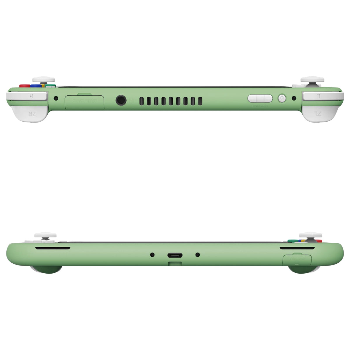 eXtremeRate Matcha Gaming Accessories Green DIY Replacement Shell for NEW
