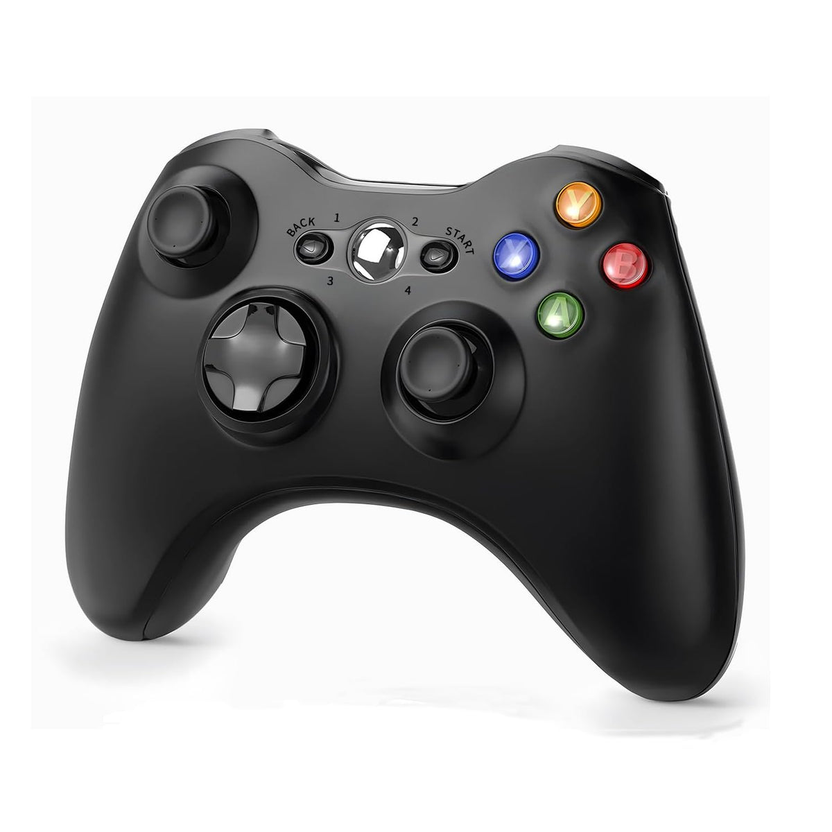 Wireless 2.4GHz Gaming Controller Gamepad for Xbox 360 PC - Black DEMO