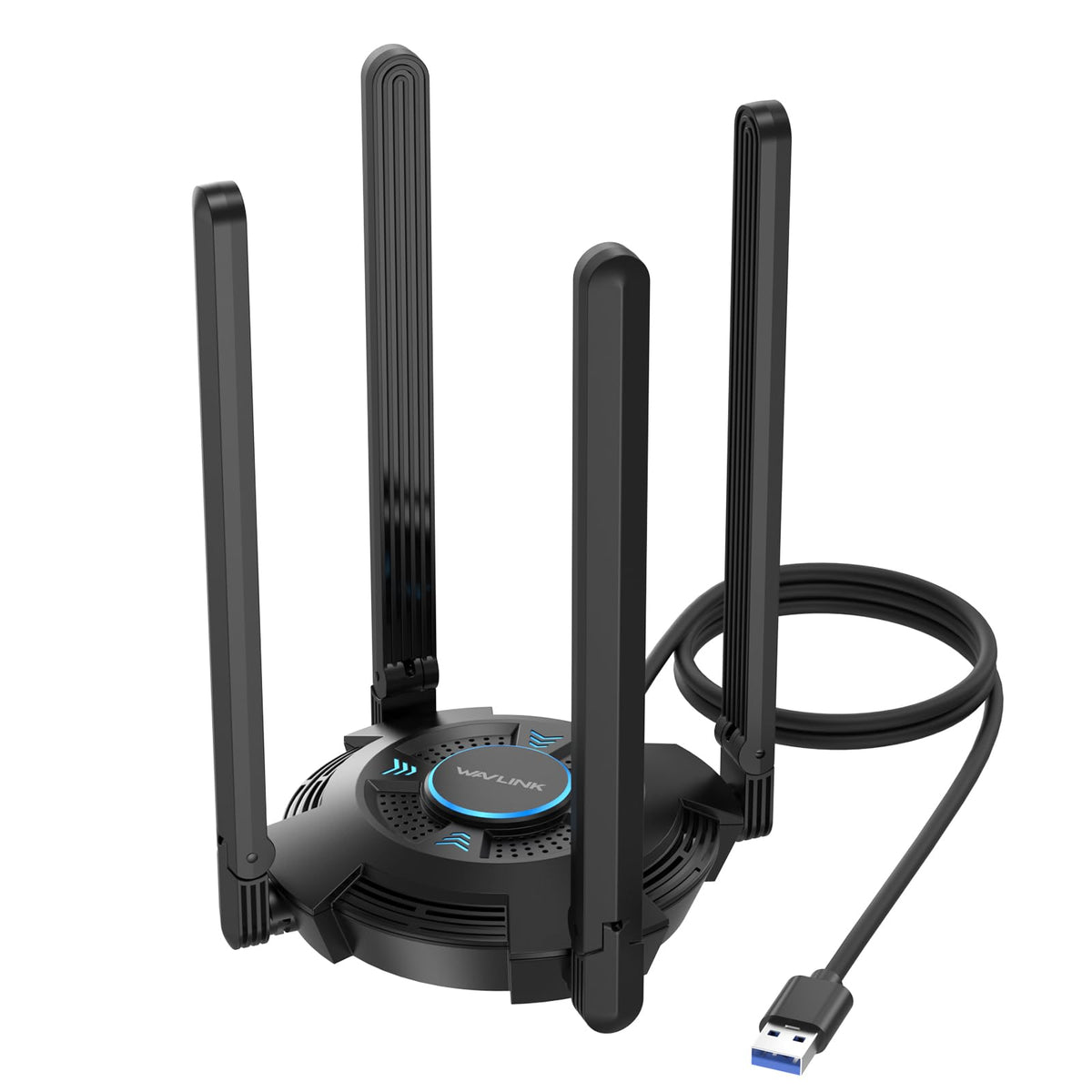 WAVLINK AX5400 High-Speed USB WiFi 6 Network Adapter for Desktops & DEMO
