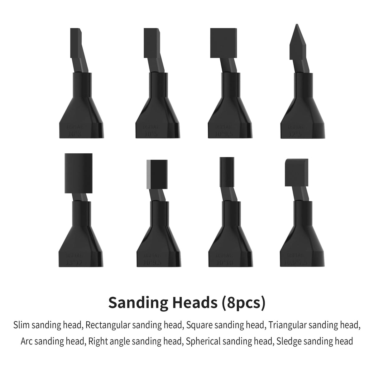 DSPIAE Electric Sanders Reciprocating Sander Tool with 8 Sanding Heads NEW