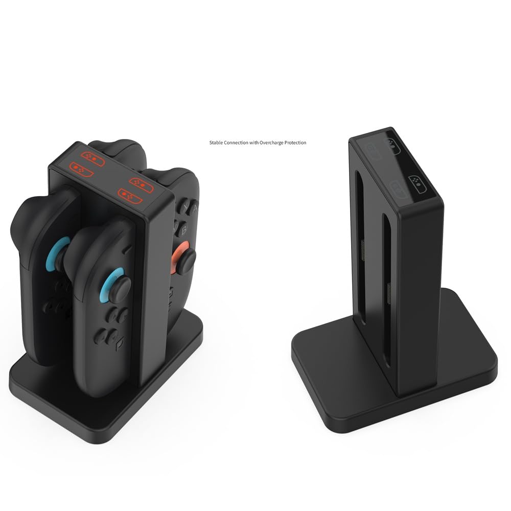 DOBE 4-in-1 Magnetic Charging Dock for Nintendo Switch Gaming Accessories NEW