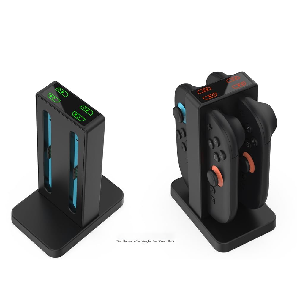 DOBE 4-in-1 Magnetic Charging Dock for Nintendo Switch Gaming Accessories NEW