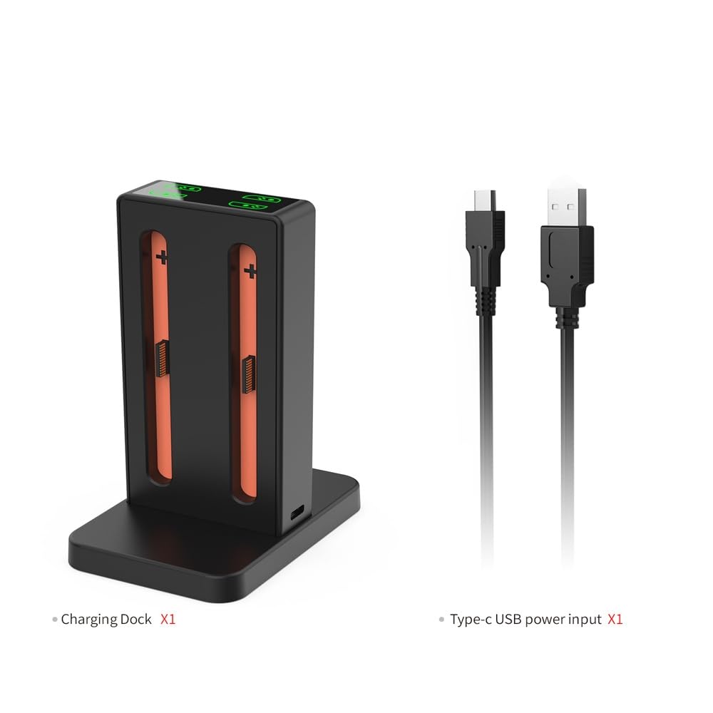DOBE 4-in-1 Magnetic Charging Dock for Nintendo Switch Gaming Accessories NEW