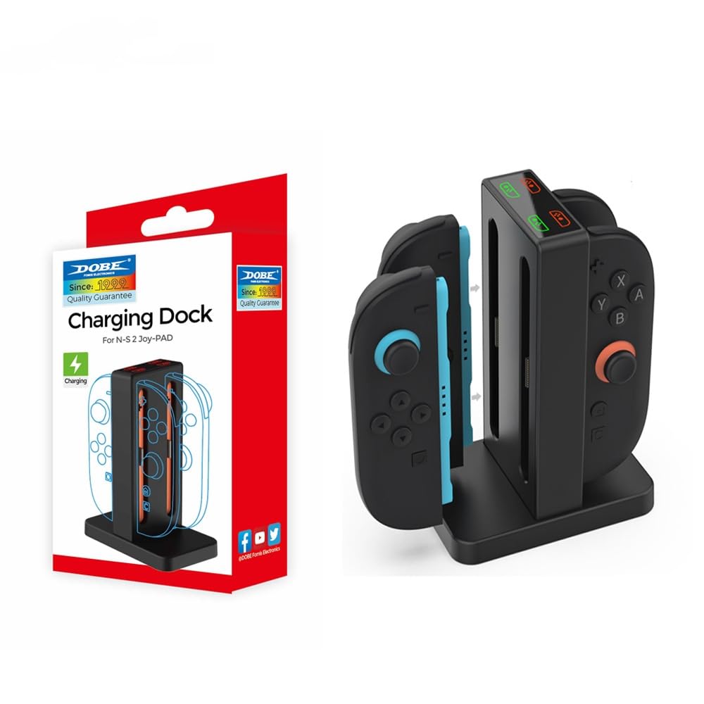 DOBE 4-in-1 Magnetic Charging Dock for Nintendo Switch Gaming Accessories NEW