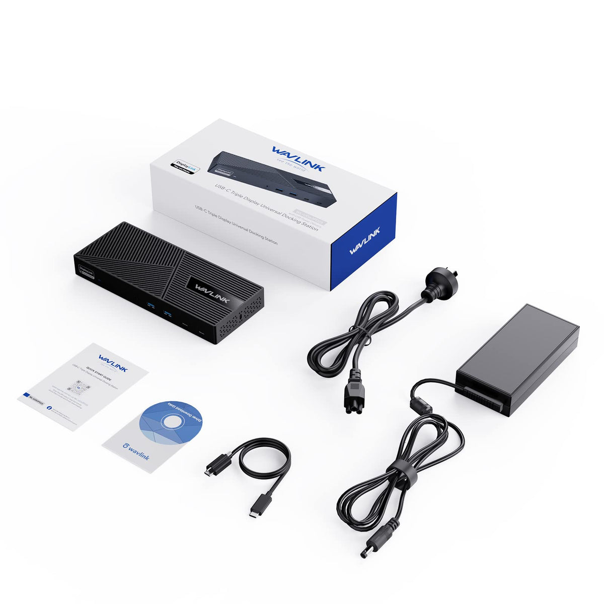 WAVLINK 100W USB-C Triple Display Docking Station with Power Delivery, DEMO