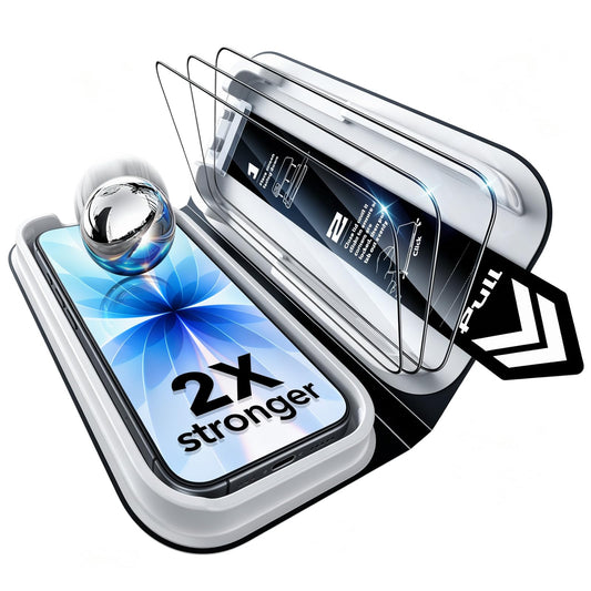 ESR Clear Screen Protectors for iPhone 17/16 Pro Durable Polycarbonate Size NEW
