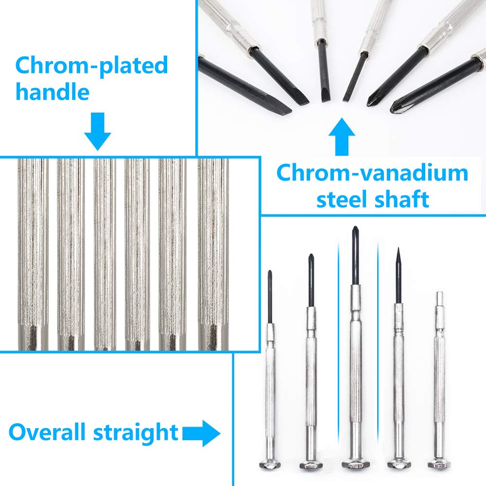 Mini Precision Screwdriver Set 11pcs Small Tools for Electronics Repair NEW