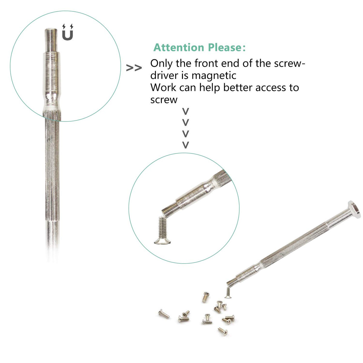 Mini Precision Screwdriver Set 11pcs Small Tools for Electronics Repair NEW