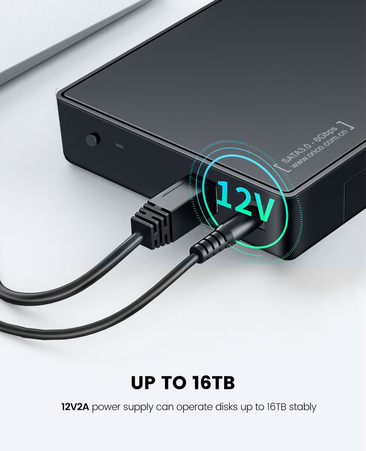 ORICO USB Enclosures 3.0 External Hard Drive Enclosure for SATA Drives, DEMO