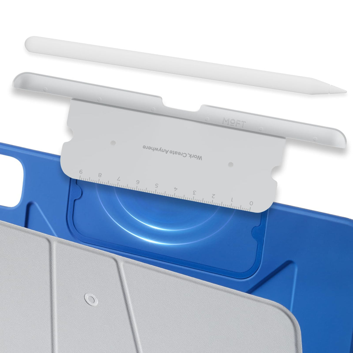 MOFT Minimalist White iPad & iPhone Cases with Pencil Holder Stand NEW