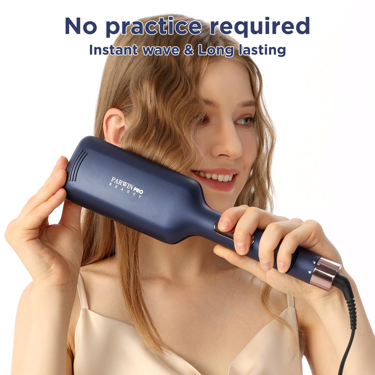 PARWIN PRO Wavers BEAUTY Ceramic Tourmaline Hair Waver Crimper Curling Iron NEW
