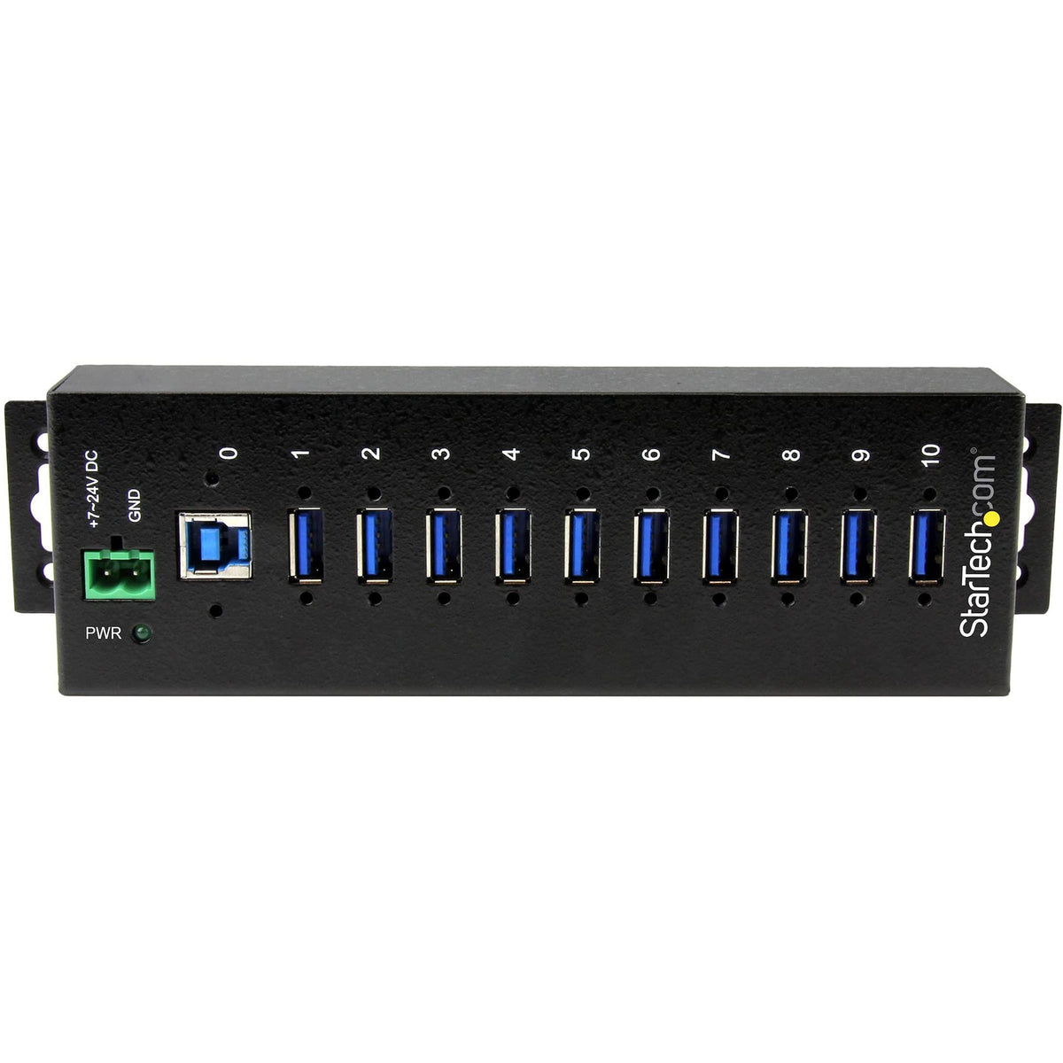 StarTech 10-Port USB Hubs USB 3.0 Hub High-Speed Data Transfer Metal NEW