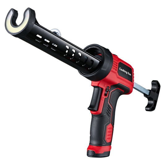 MARSOSAUR Cordless Electric Caulking Gun 300 KG Thrust Non-Drip Power Tool NEW