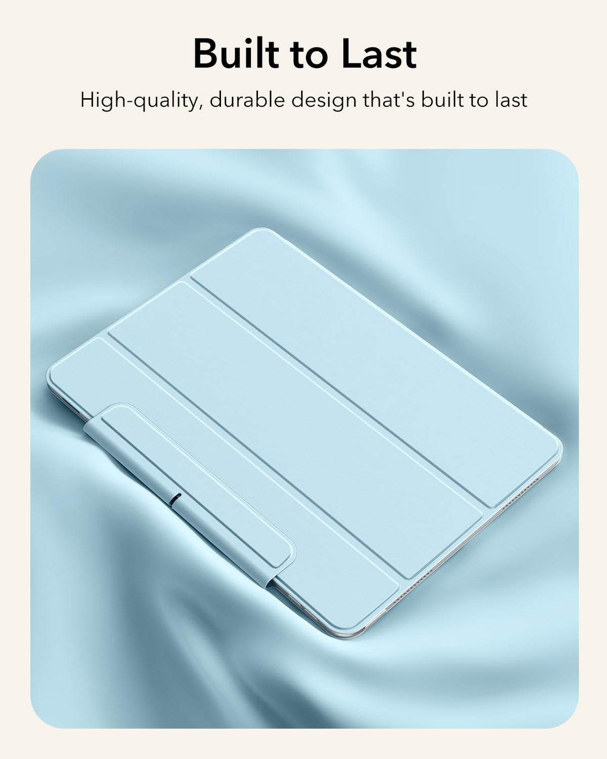 ESR Sky Blue Protective Case for iPad Air 11" 5th/4th Gen Tablet Size iPad NEW
