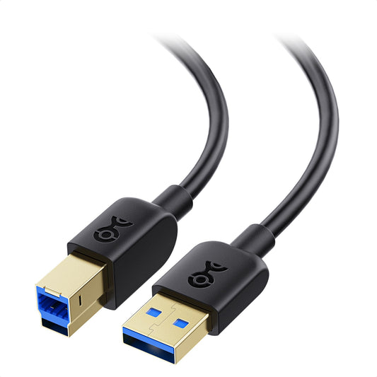 Cable Matters USB 3.0 A to B Cables - High Speed Data Transfer, 3m Black DEMO