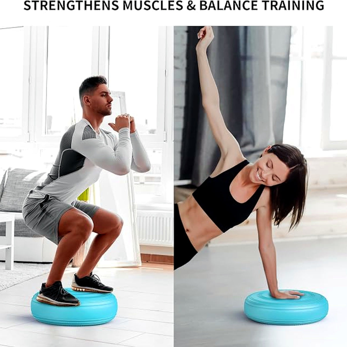 PROIRON Wobble Cushion Balance Disc for Improved Posture and Core Strength, NEW