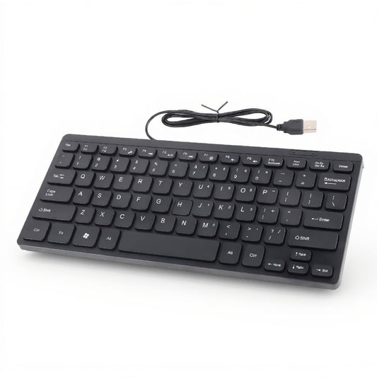 K1000 Compact Portable USB Keyboard for Space-Saving Amazon Hauls NEW
