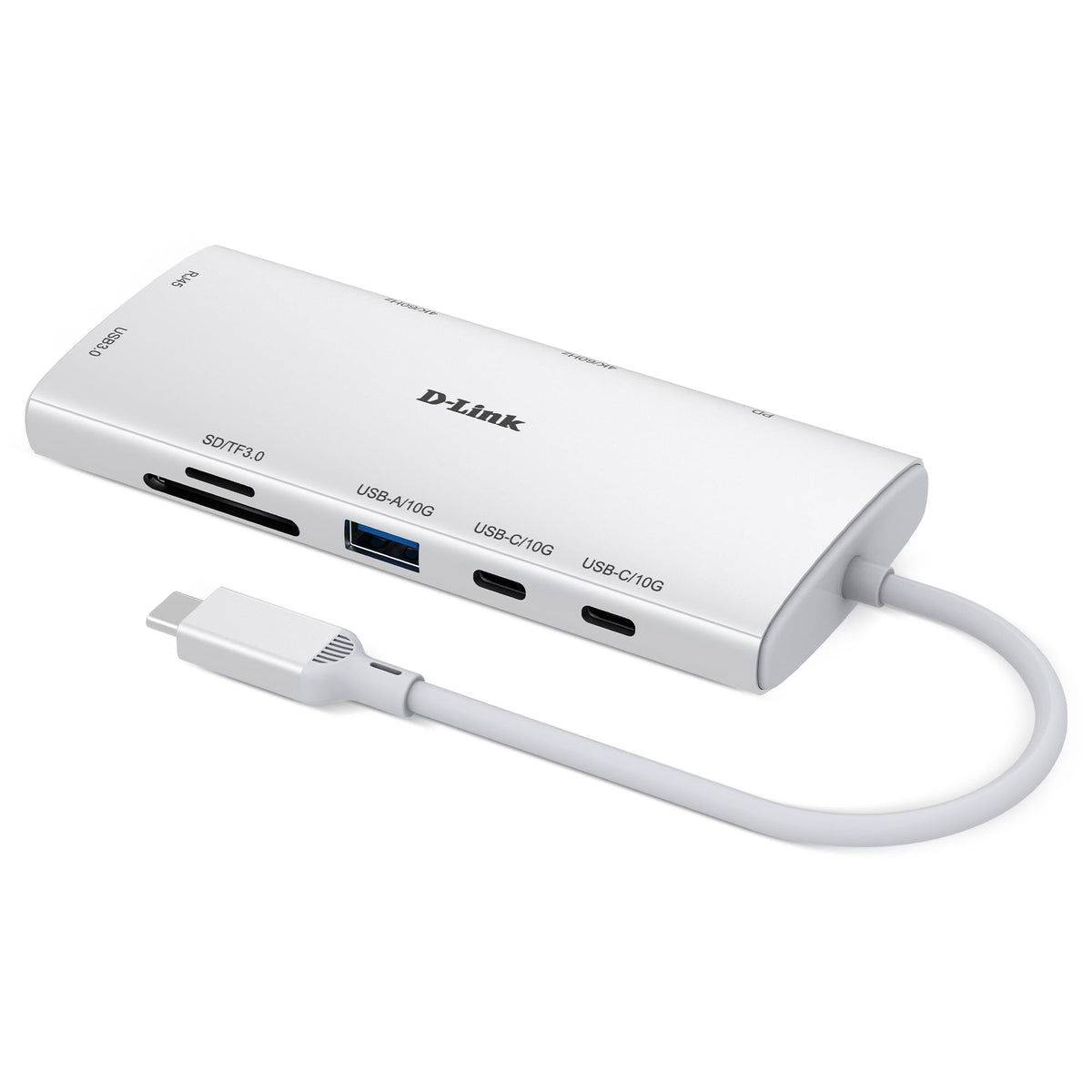 D-Link 10 USB Hubs Port USB Hub with Dual 4K HDMI, 100W Power Delivery, NEW